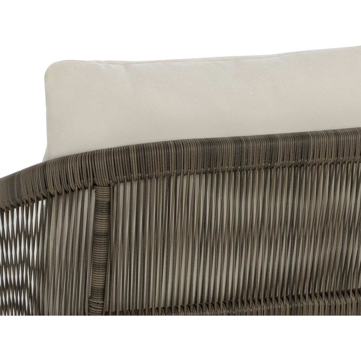 Toulon Stinson Cream Outdoor Dining Chair